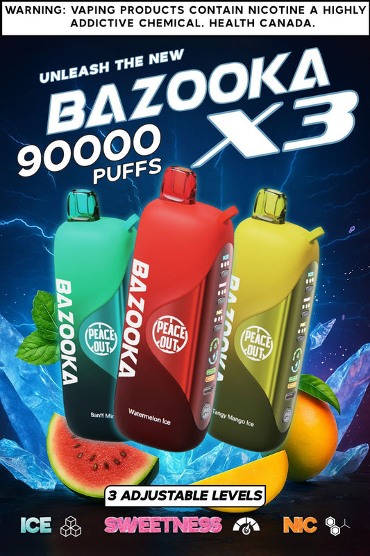 BAZOOKA 90000 PUFFS